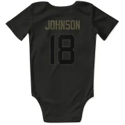 Tyler Johnson Los Angeles Rams  Service Infant & Newborn Bodysuit - Black