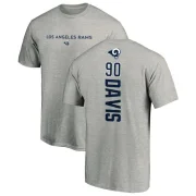 Tyler Davis Men's Los Angeles Rams Backer T-Shirt - Ash