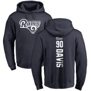 Tyler Davis Youth Los Angeles Rams Pro Line Backer Pullover Hoodie Navy