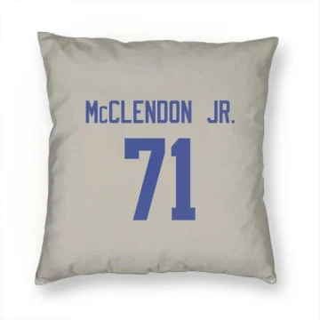 Warren McClendon Jr. Los Angeles Rams   Bone Pillow Cover (18 X 18)