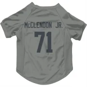 Warren McClendon Jr. Los Angeles Rams  Dog & Cat Pet Jersey - Gray