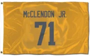 Warren McClendon Jr. Los Angeles Rams  Flag (3 X 5) - Gold