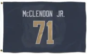 Warren McClendon Jr. Los Angeles Rams  Flag (3 X 5) - Navy