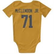 Warren McClendon Jr. Los Angeles Rams  Infant & Newborn Bodysuit - Gold