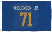 Warren McClendon Jr. Los Angeles Rams   Royal  Flag (3 X 5) - Gold