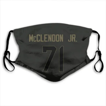 Warren McClendon Jr. Los Angeles Rams  Service Face Mask - Black