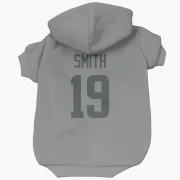 Xavier Smith Los Angeles Rams  Dog & Cat Pet Hoodie - Gray