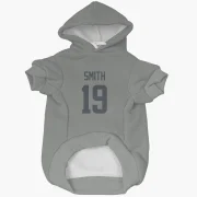 Xavier Smith Los Angeles Rams  Dog & Cat Pet Hoodie - Gray