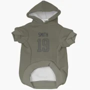 Xavier Smith Los Angeles Rams  Dog & Cat Pet Hoodie - Olive