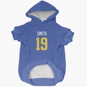 Xavier Smith Los Angeles Rams  Dog & Cat Pet Hoodie - Royal