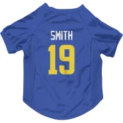 Xavier Smith Los Angeles Rams  Dog & Cat Pet Jersey - Royal