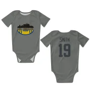 Xavier Smith Los Angeles Rams  Infant & Newborn Bodysuit - Gray