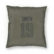 Xavier Smith Los Angeles Rams  Pillow Cover (18 X 18) - Olive