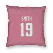 Xavier Smith Los Angeles Rams  Pillow Cover (18 X 18) - Pink