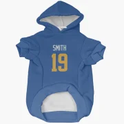 Xavier Smith Los Angeles Rams   Royal  Dog & Cat Pet Hoodie - Gold