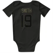 Xavier Smith Los Angeles Rams  Service Infant & Newborn Bodysuit - Black