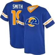 Xavier Smith Men's Los Angeles Rams Game Day V-Neck T-Shirt Royal